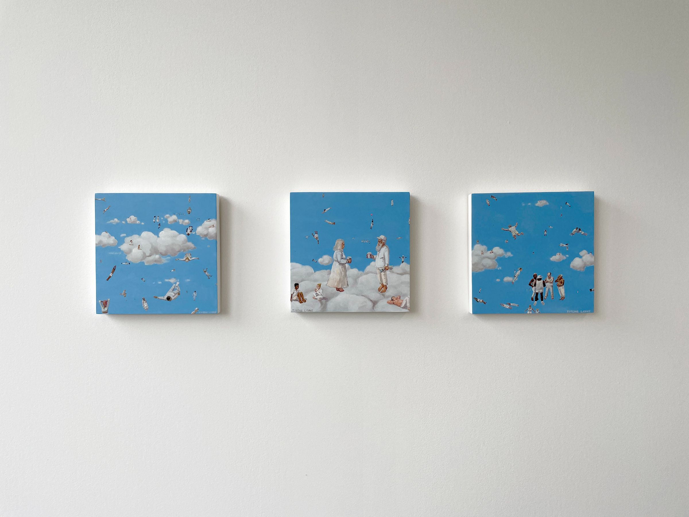 Untitled. Oil on board. 20cm X 20cm. 2022