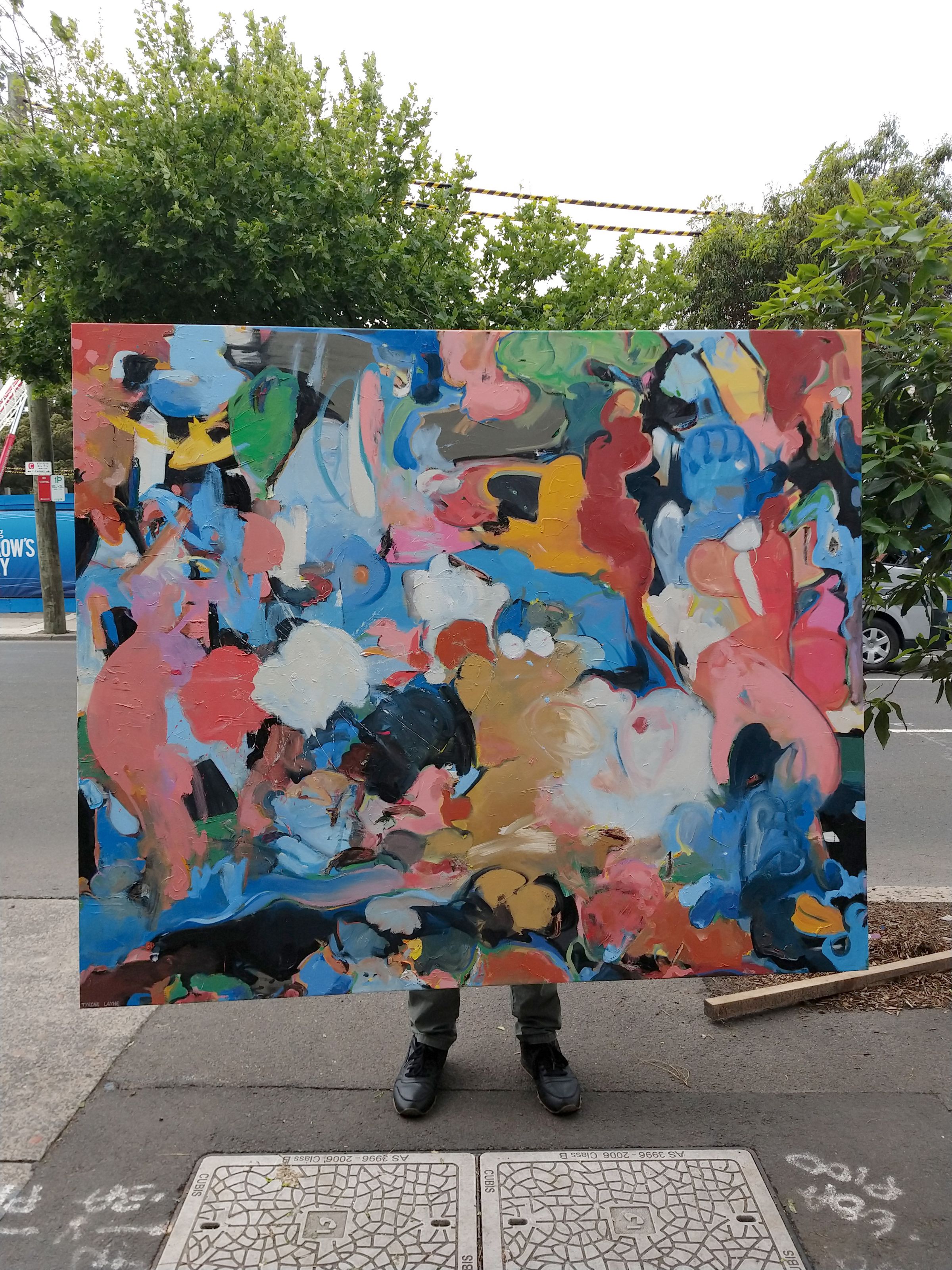 Twenty Five. Oil on canvas. 152cm X 183cm. 2020