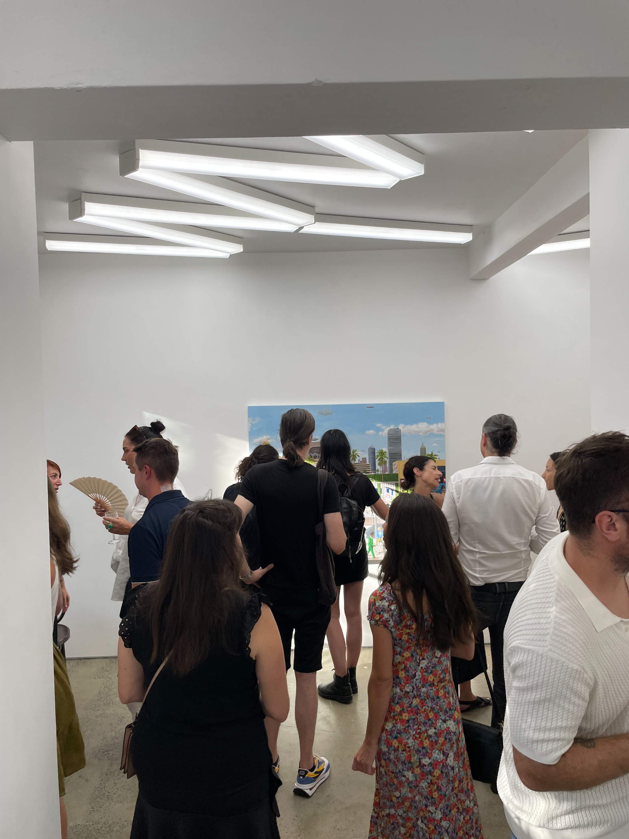 Opening night of TIME MACHINE by Tyrone Layne, 50 Buckingham St, Surry Hills, February 2025