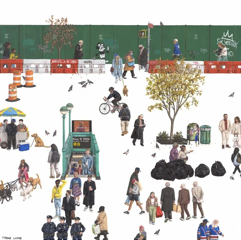 Steamboat Mickey in SoHo - 2024, Print by Tyrone Layne