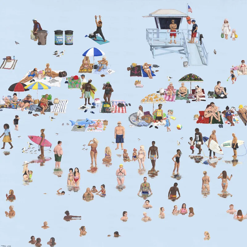 Strange Paradise IV - 2023, Print by Tyrone Layne
