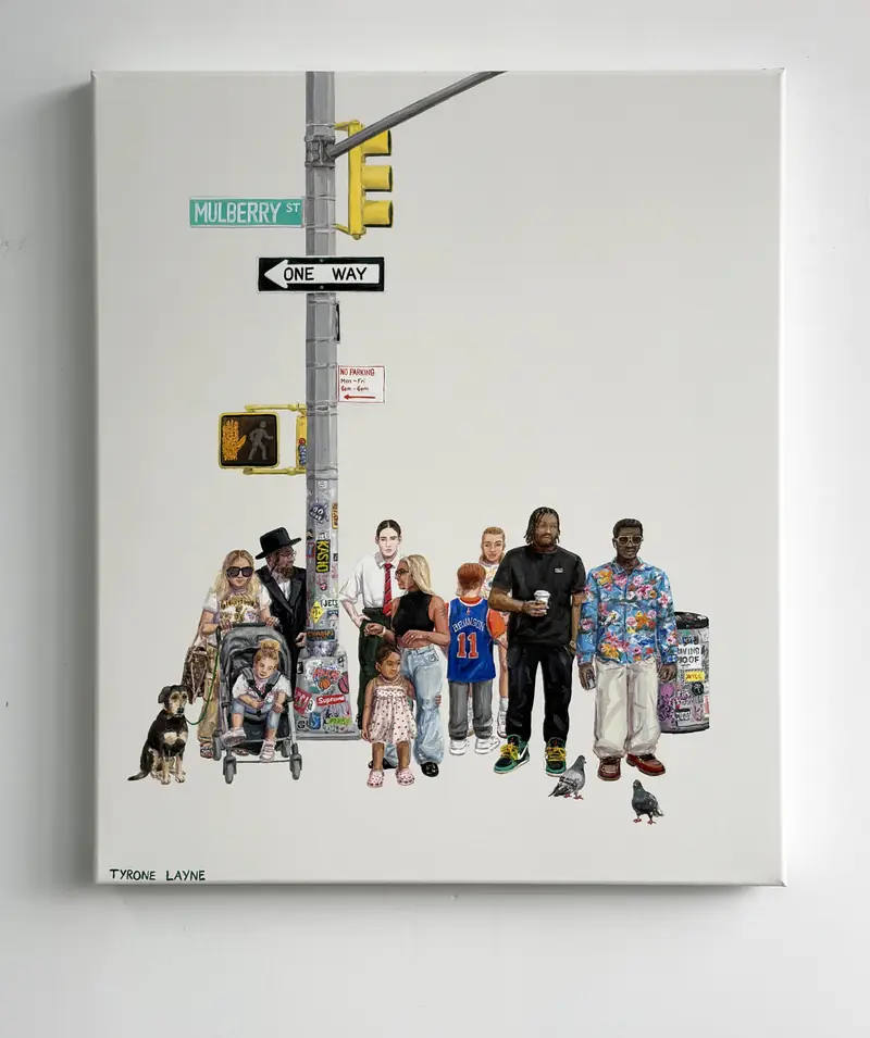 Mulberry St, New York — installation