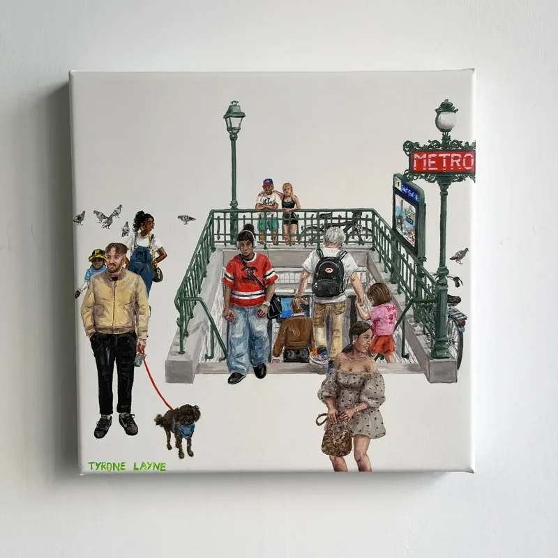 Saint-Paul Metro, Paris - Tyrone Layne