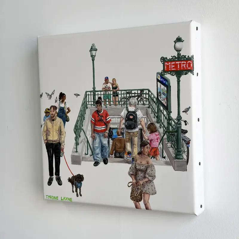 Saint-Paul Metro, Paris — installation