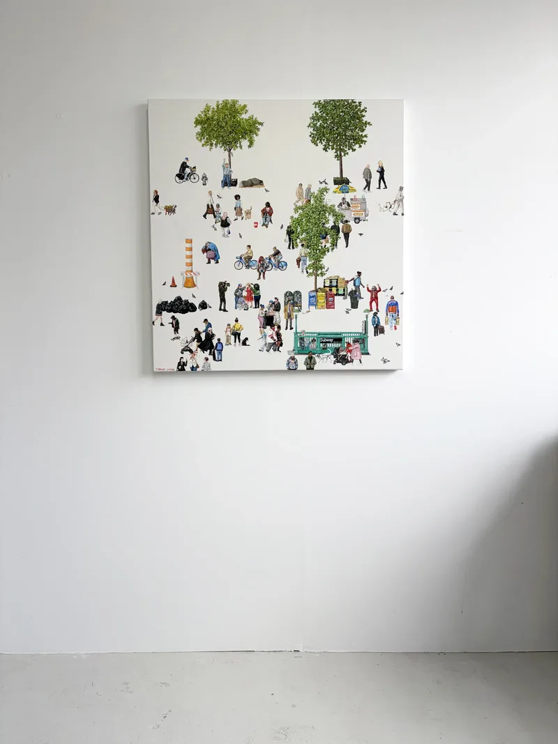 Pigeons, Dogs, & New Yorkers — installation