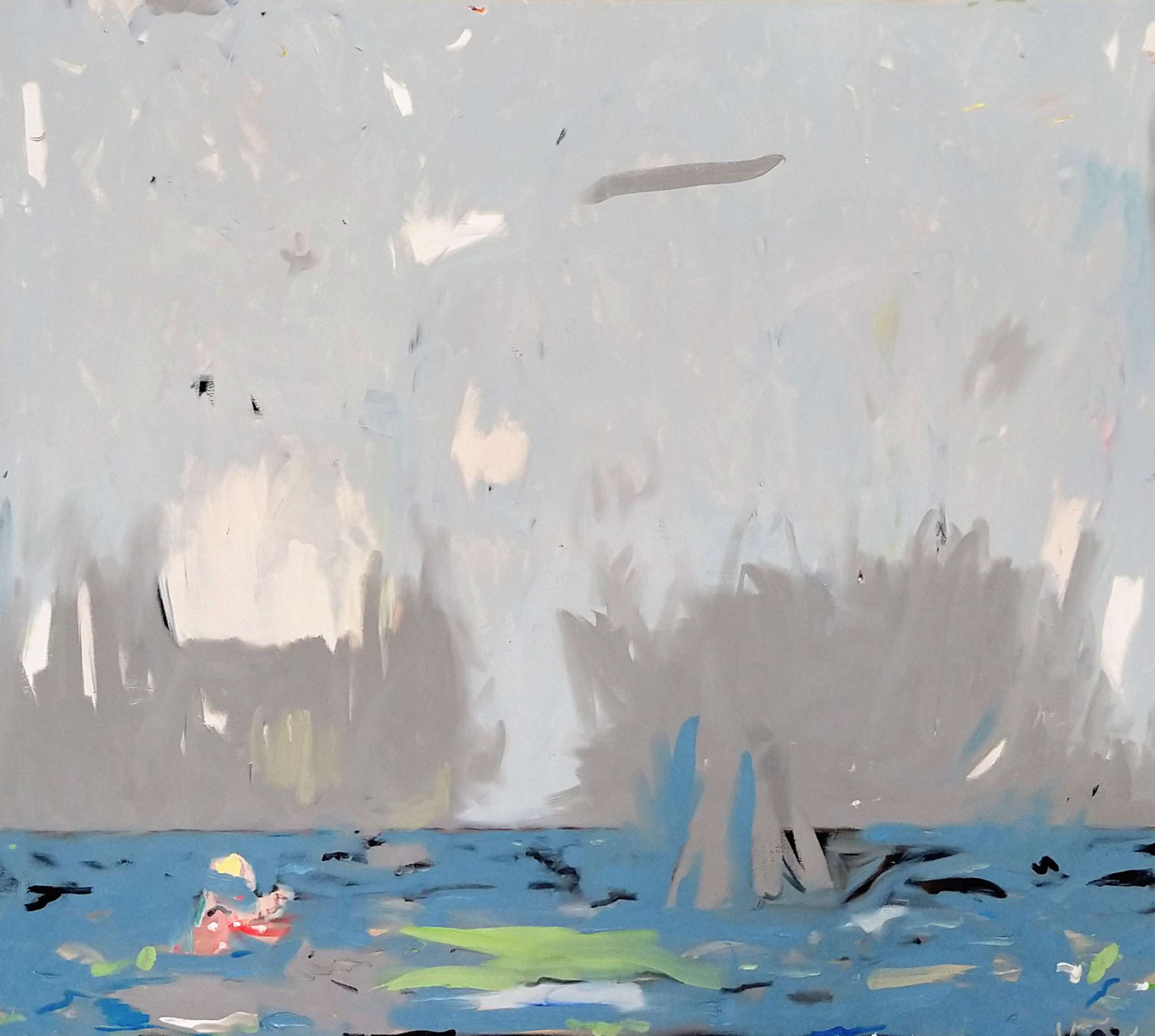 Alex Kidd- Grown Up. Oil on canvas. 137cm x 152cm. 2018