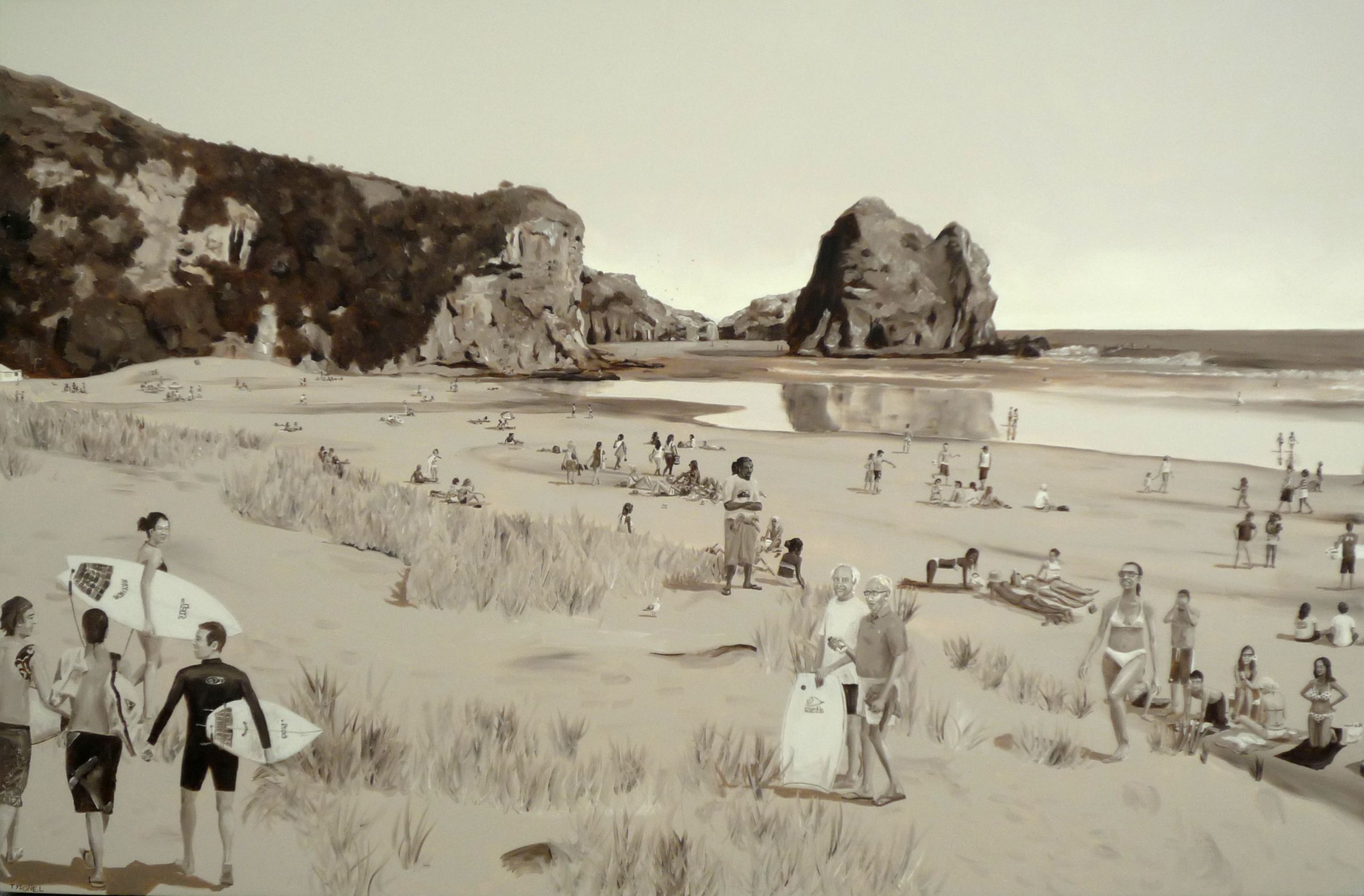 Camel. Oil on canvas. 100cm x 150cm. 2010