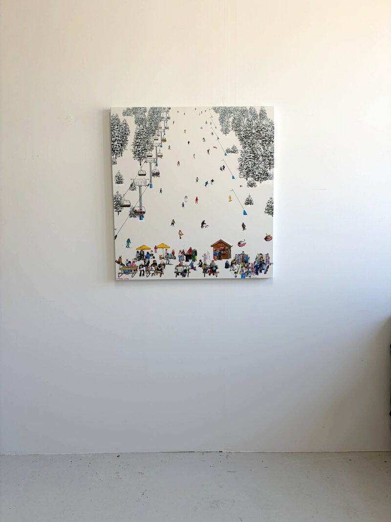 Borders, Skiers, and Spritzers - Tyrone Layne
