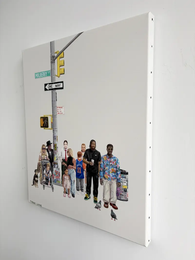 Mulberry St, New York — installation