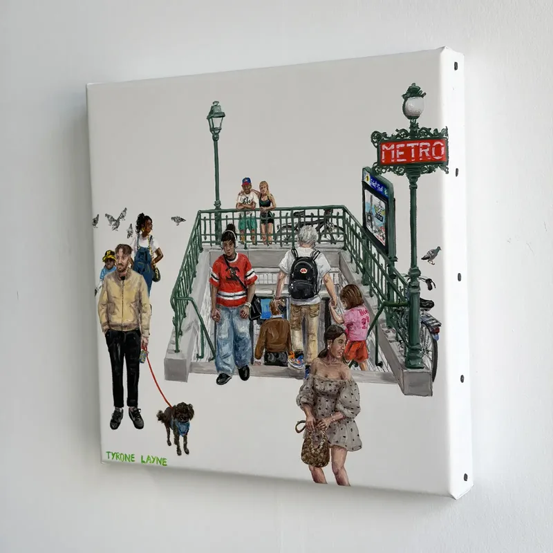 Saint-Paul Metro, Paris - Tyrone Layne