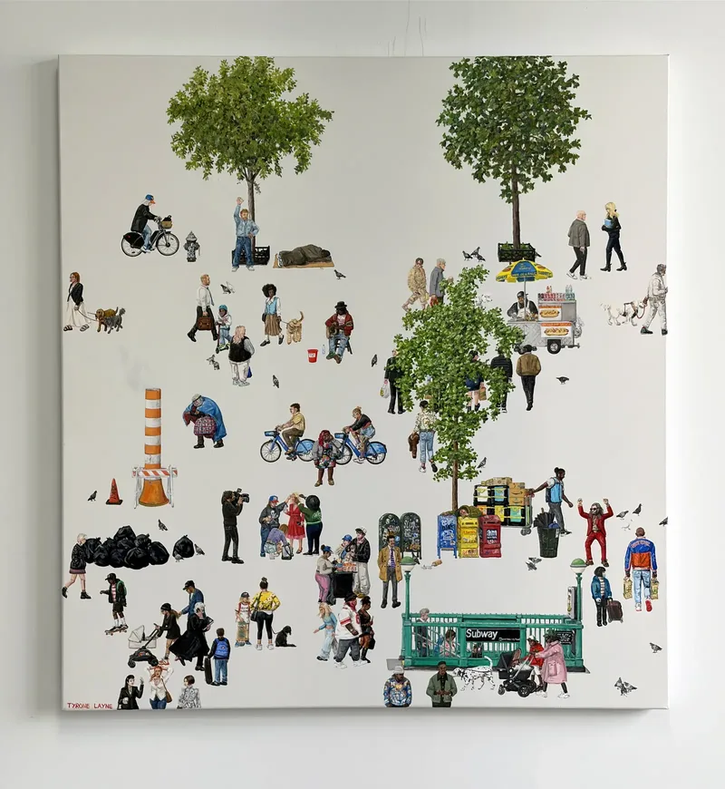 Pigeons, Dogs, & New Yorkers — installation