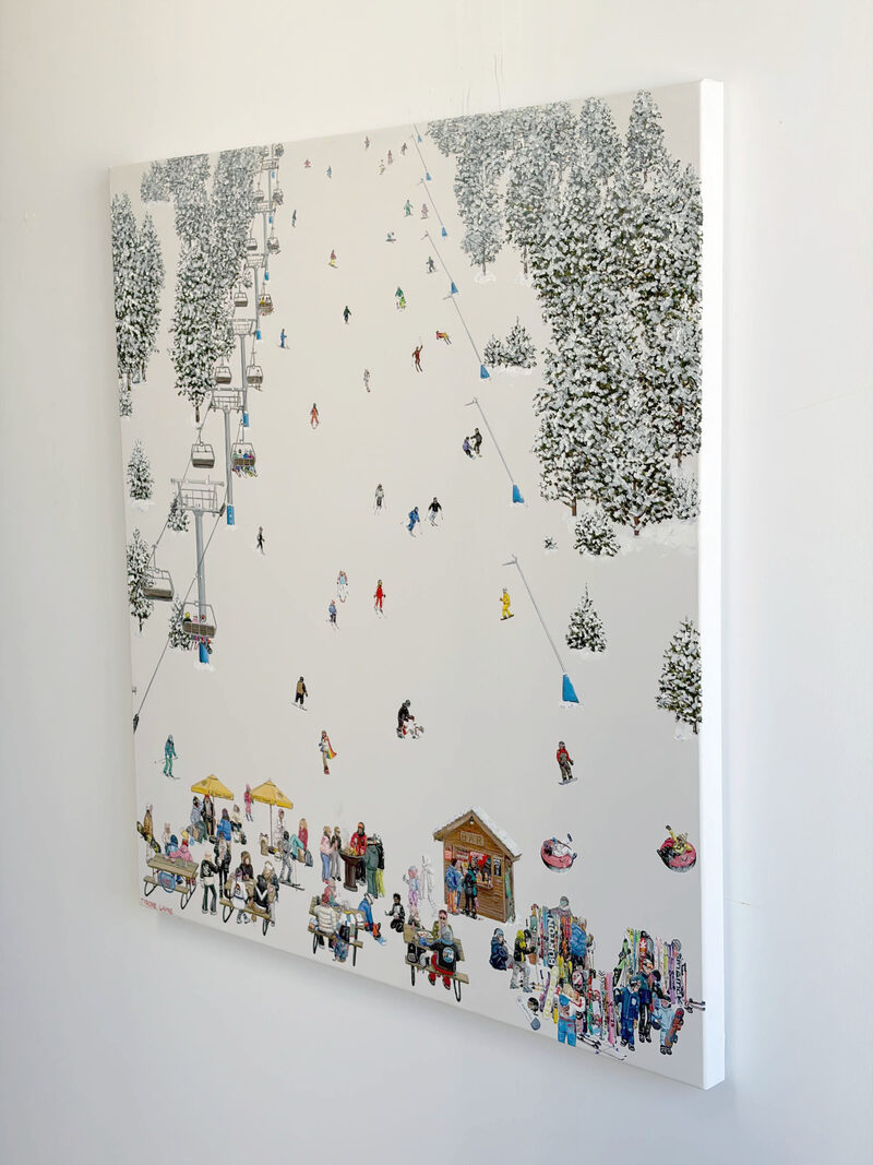 Borders, Skiers, and Spritzers - Tyrone Layne