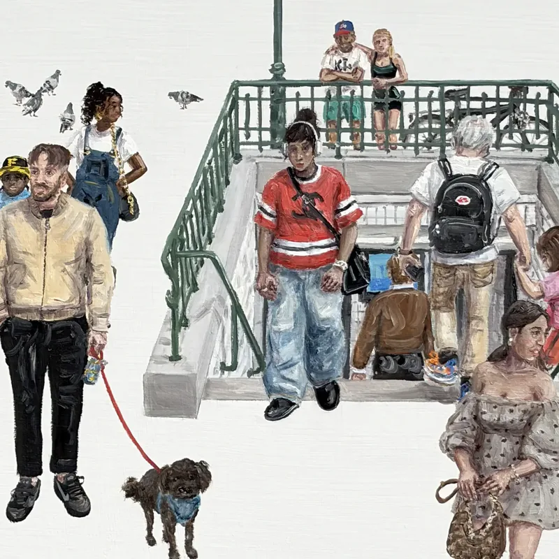 Saint-Paul Metro, Paris - Tyrone Layne