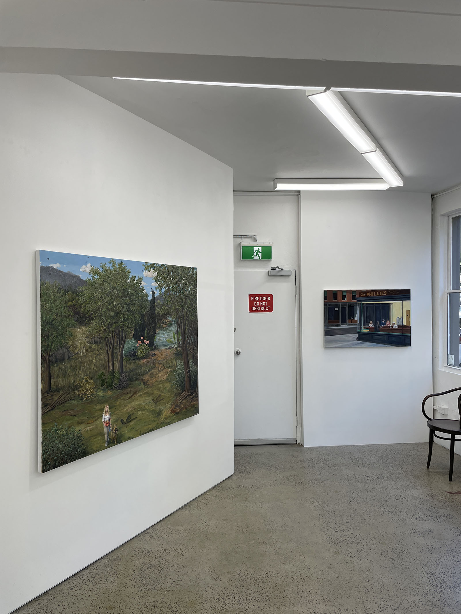 150 Million Years Ago — installation view at TIME MACHINE, Surry Hills