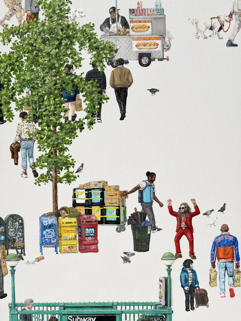 Pigeons, Dogs, and New Yorkers - Tyrone Layne