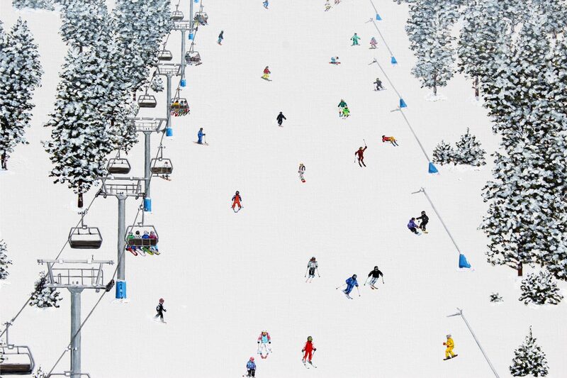 Borders, Skiers, and Spritzers - Tyrone Layne