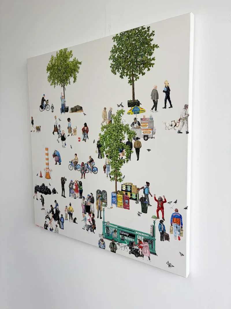 Pigeons, Dogs, & New Yorkers — installation