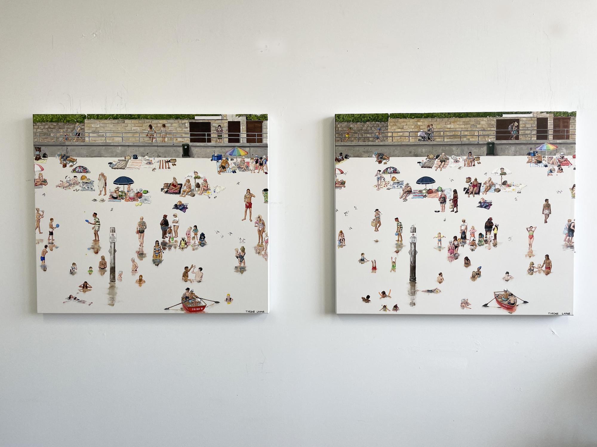 Camp Cove IV (15 Minutes Later) — installation view, Tyrone Layne, 2021