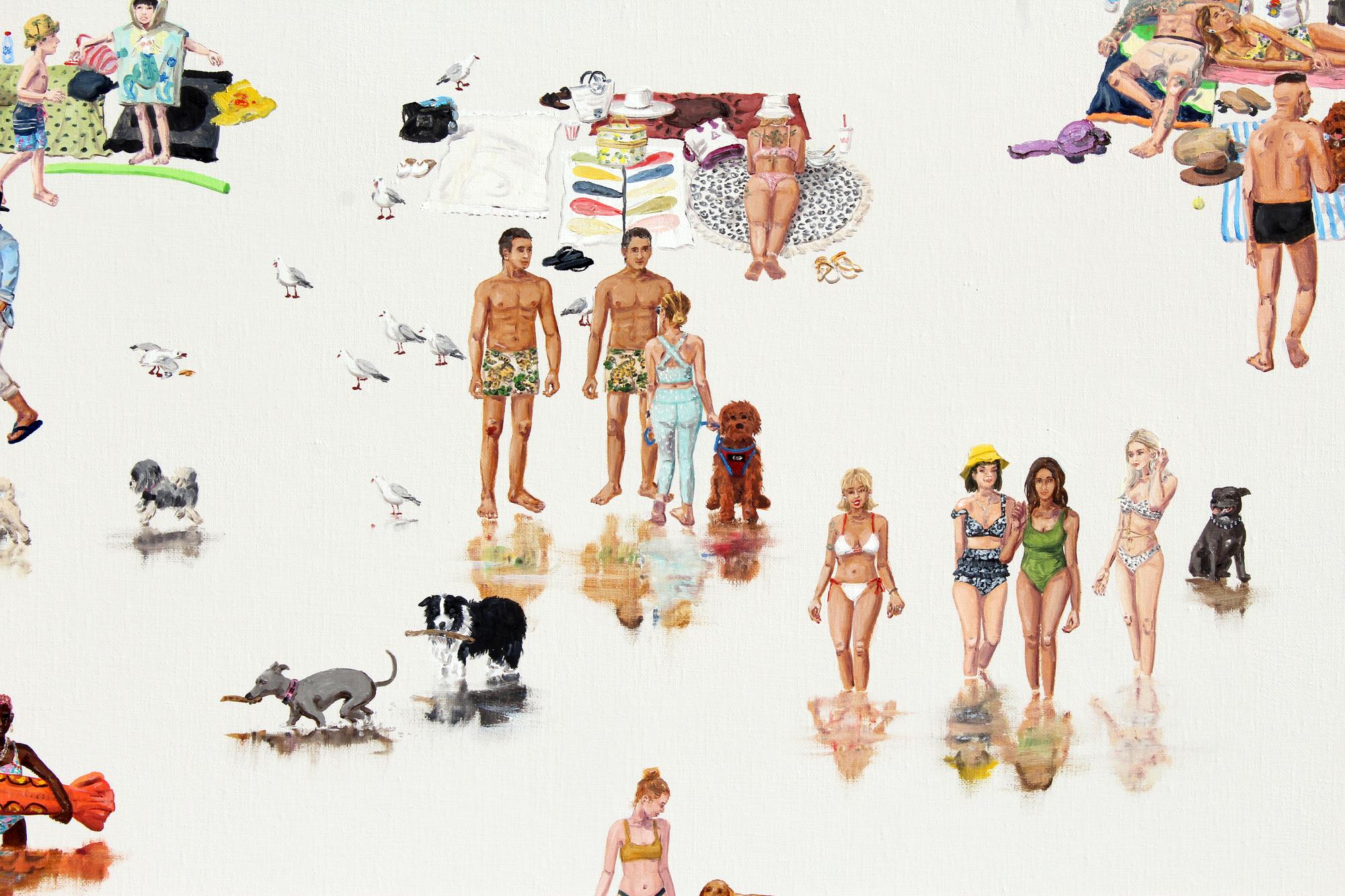 Kutti Beach II — detail view, Tyrone Layne, 2021