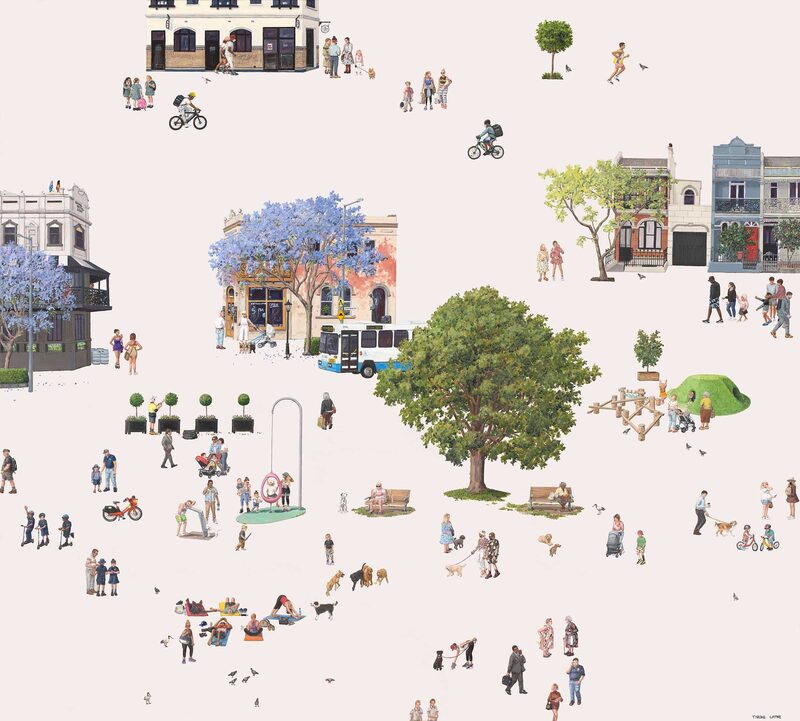 Paddington VII- January 2021, Print by Tyrone Layne
