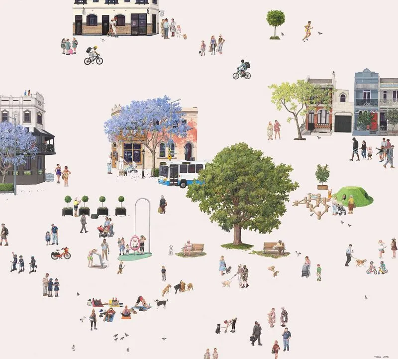 Paddington VII- January 2021, Print by Tyrone Layne