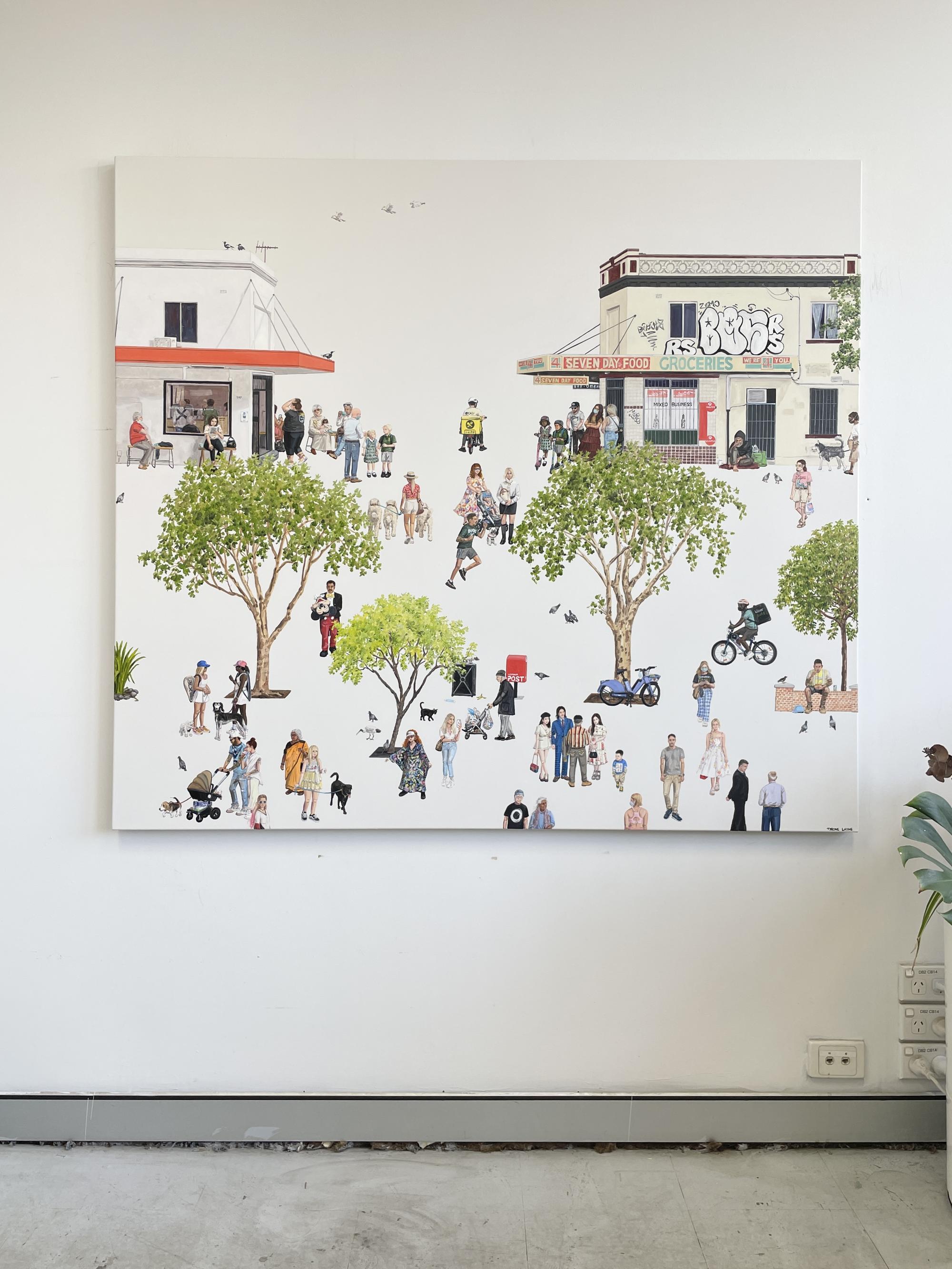 Surry Hills — detail view, Tyrone Layne, 2021